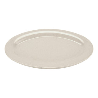 G.E.T. Enterprises GET Santa Fe Ironstone Melamine Platter, Ivory - 9 3/4"