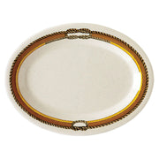 G.E.T. Enterprises OP-950-RD GET Diamond Rodeo Melamine Platter, 7 1/4" x 9 3/4", Ivory, 24/Case - Default Title