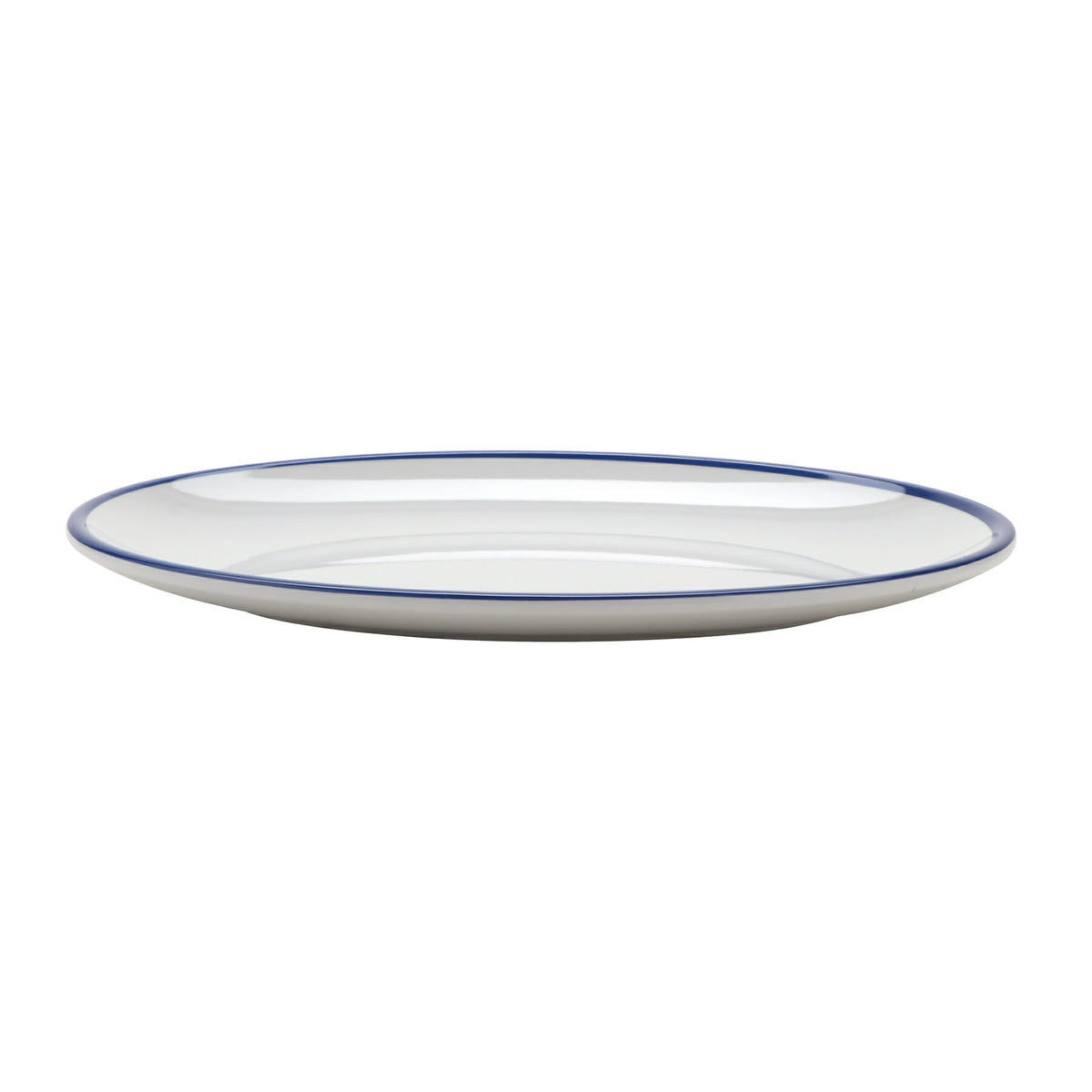 G.E.T. Enterprises OP-960-W/CB GET Settlement Bistro Melamine Settlement Bistro White, 6 1/4" x 9", 24/Case - photo 3