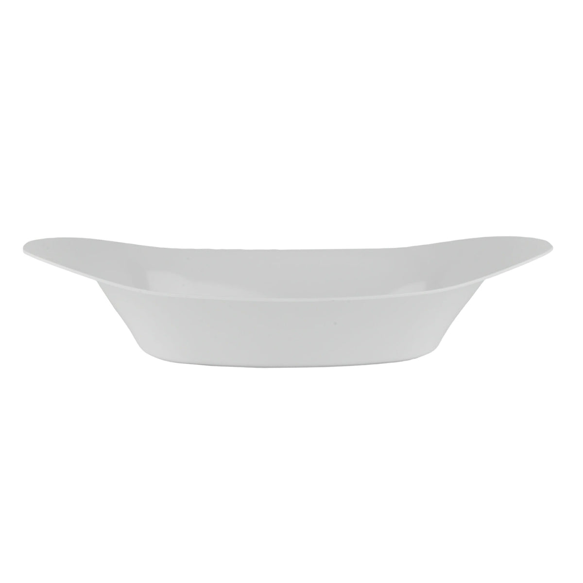 G.E.T. Enterprises OVB-16-W GET Oval Acclaim Melamine Bowl, 16 oz., White, 12/Pack - photo 2