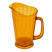 G.E.T. Enterprises P-1064-1 Plastic Pitcher, 60 oz., 12/Case - Amber