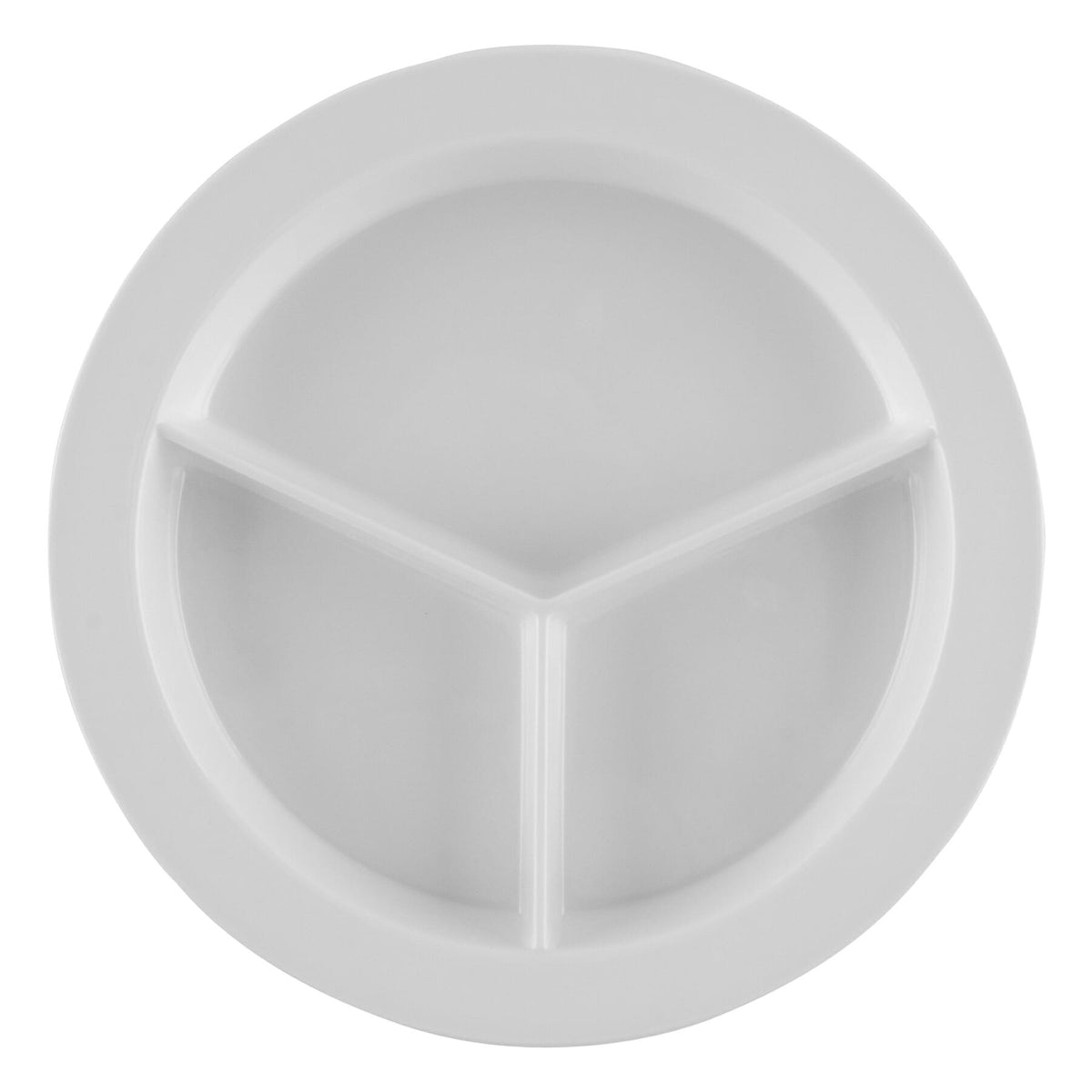 G.E.T. Enterprises P-1530-W Polycarbonate Deep Plate, 9" Diameter, White, 12/Case - photo 3