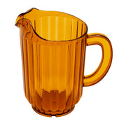 G.E.T. Enterprises P-2064-1 Plastic Pitcher, 60 oz., 12/Case - Amber