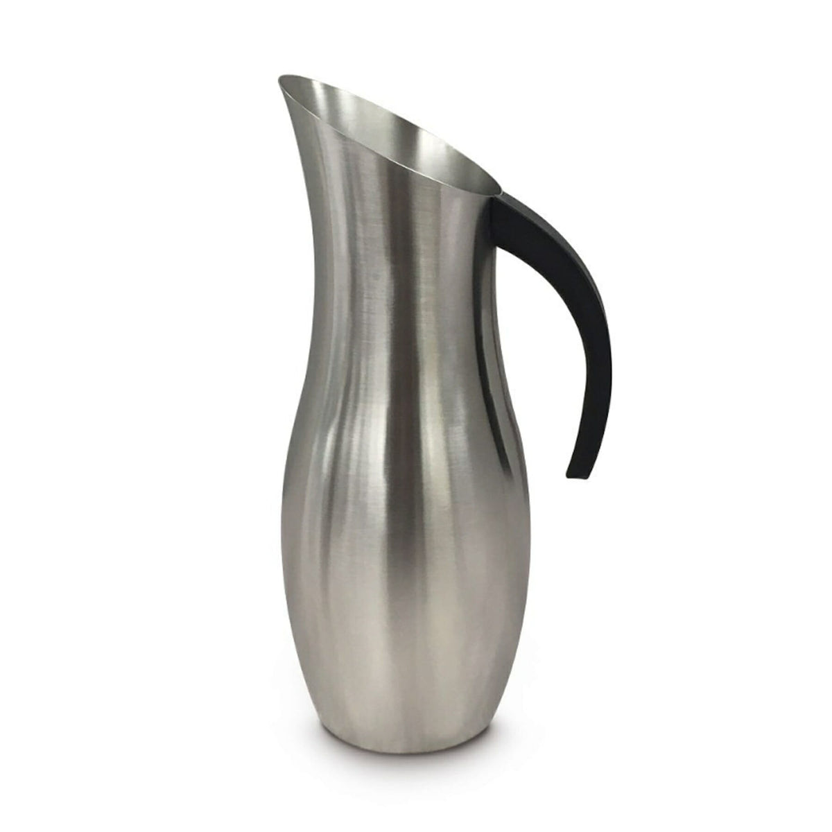 G.E.T. Enterprises P-64-BSS Stainless Steel Pitcher, 0.5 gal. 64 oz., Silver - photo 2