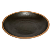 G.E.T. Enterprises P-83 GET Pottery Market Melamine Plate, 8" Diameter, 24/Case - Brown Orange