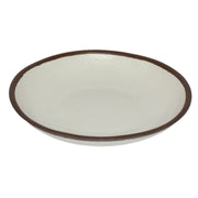 G.E.T. Enterprises P-83 GET Pottery Market Melamine Plate, 8" Diameter, 24/Case - Beige Brown