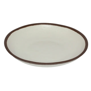 G.E.T. Enterprises P-83 GET Pottery Market Melamine Plate, 8" Diameter, 24/Case - Beige Brown