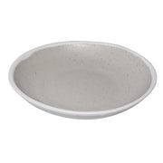 G.E.T. Enterprises P-83 GET Pottery Market Melamine Plate, 8" Diameter, 24/Case - Gray White