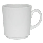 Corona by GET Enterprises Actualite Porcelain Tea Cup Mug, 3 1/4" Diameter - 9 oz.