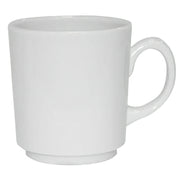 Corona by GET Enterprises Actualite Porcelain Tea Cup Mug, 3 1/4" Diameter - 12 oz.