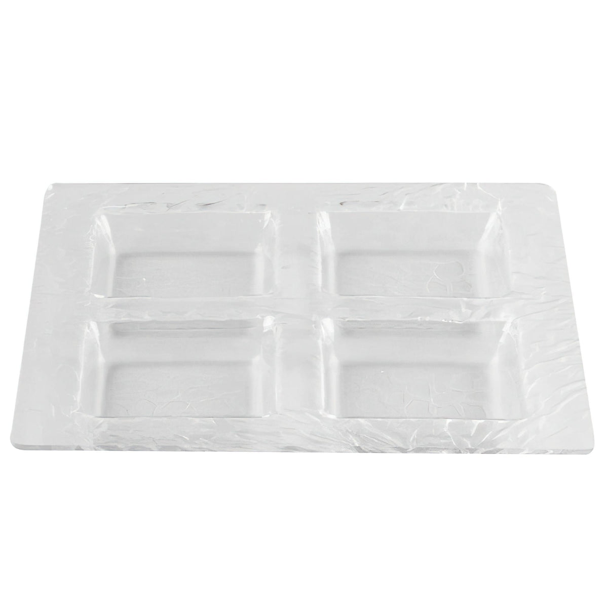 G.E.T. Enterprises PL-01 GET Clipper Mill Plastic Tray, 11 1/2" x 11 1/2", Clear - Default Title