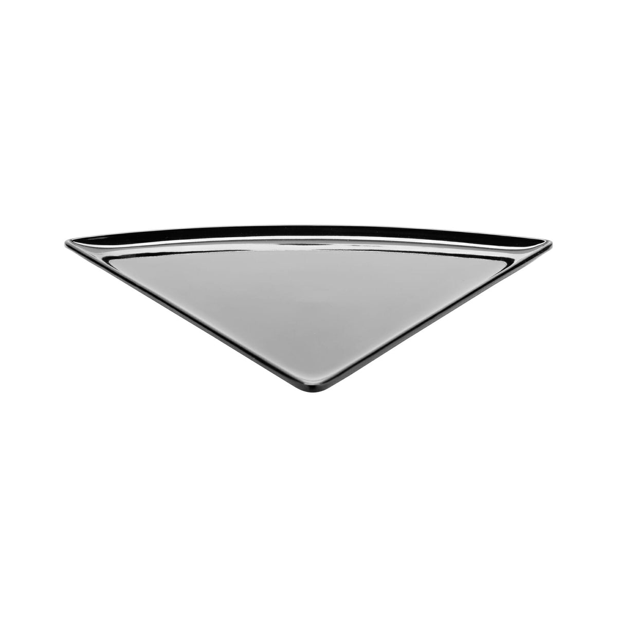 G.E.T. Enterprises PZ-85-BK GET Creative Table Melamine Pizza Plate, 8 3/4" x 9", Black, 24/Case - photo 3