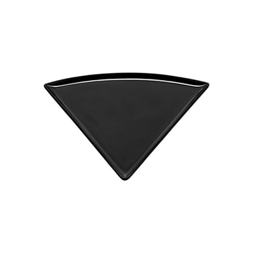 G.E.T. Enterprises PZ-85-BK GET Creative Table Melamine Pizza Plate, 8 3/4" x 9", Black, 24/Case - Default Title