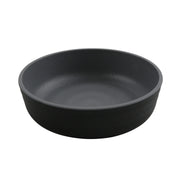 G.E.T. Enterprises RB-7 GET Roca Melamine Bowl, 24 oz., 12/Case - Black Gray