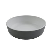 G.E.T. Enterprises RB-7 GET Roca Melamine Bowl, 24 oz., 12/Case - Gray White