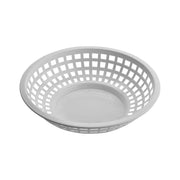 G.E.T. Enterprises RB-820-W Food Basket, 8" Diameter, White, 12/Pack - Default Title