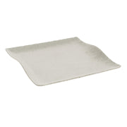 cheforward Infuse Melamine Platter, 11" x 11", Gray, 10/Case - Natural