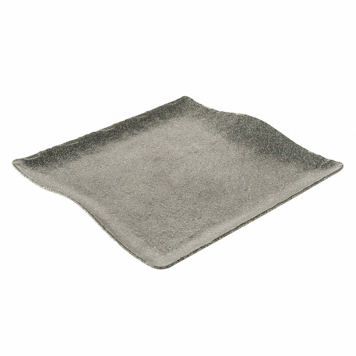 cheforward Infuse Melamine Platter, 11" x 11", Gray, 10/Case - Gray