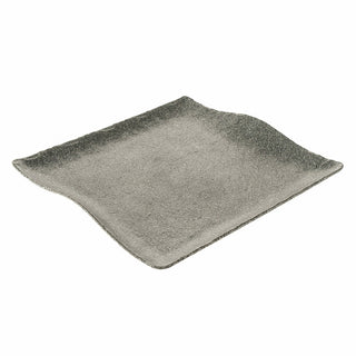 cheforward Infuse Melamine Platter, 11" x 11", Gray, 10/Case - Gray