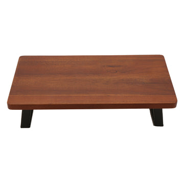 G.E.T. Enterprises RISER Wood Riser, Brown - 13 13/16"
