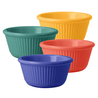 G.E.T. Enterprises RM-389 Melamine Ramekin, 3 oz., 48/Case - Assorted