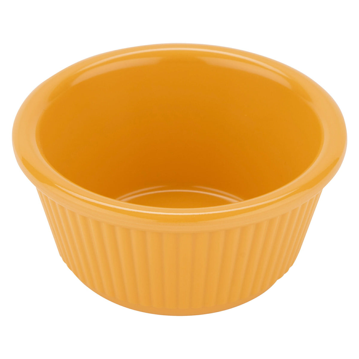 G.E.T. Enterprises RM-389 Melamine Ramekin, 3 oz., 48/Case - Yellow