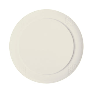 G.E.T. Enterprises RP-20-IV GET Sonoma Ivory Melamine Plate, 20" Diameter, 6/Case - Default Title