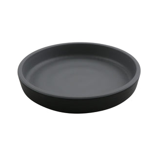 G.E.T. Enterprises GET Roca Black Melamine Plate - 5"