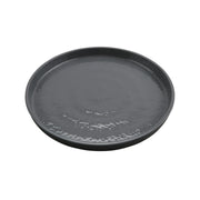 G.E.T. Enterprises GET Roca Black Melamine Plate - 9"