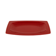 G.E.T. Enterprises OP-118-RSP GET Red Sensation Melamine Platter, 8" x 12 1/4", 12/Case - Default Title