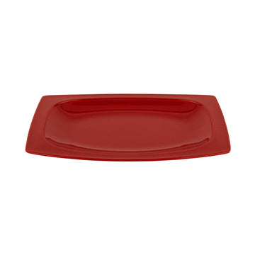G.E.T. Enterprises OP-118-RSP GET Red Sensation Melamine Platter, 8" x 12 1/4", 12/Case - Default Title