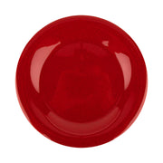 G.E.T. Enterprises WP-7 GET Red Sensation Red Melamine Plate, 7 1/2" Diameter, 48/Case - Red Sensation Round