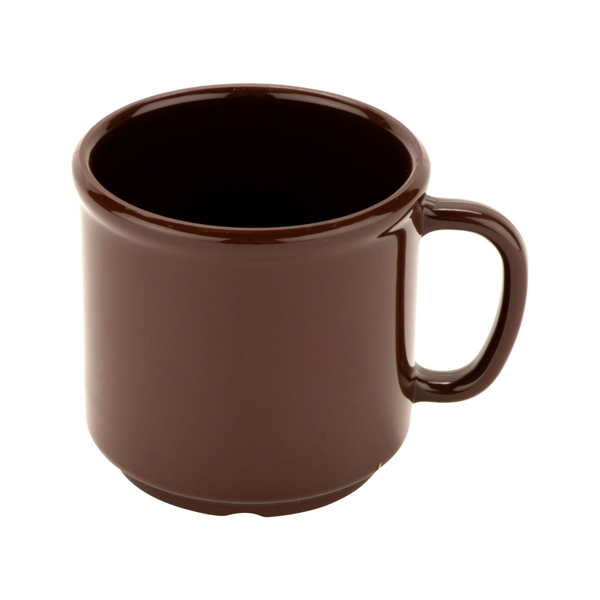 G.E.T. Enterprises S-12 GET Ultraware SAN Plastic Mug, 12 oz., 24/Case - Brown