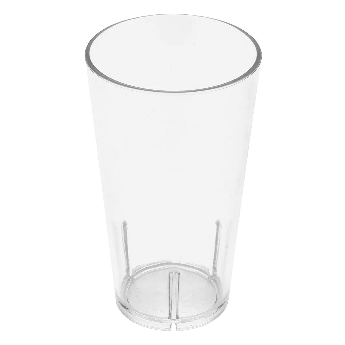 G.E.T. Enterprises SAN Plastic Mixing Glass, Clear, 24/Case - 16 oz.