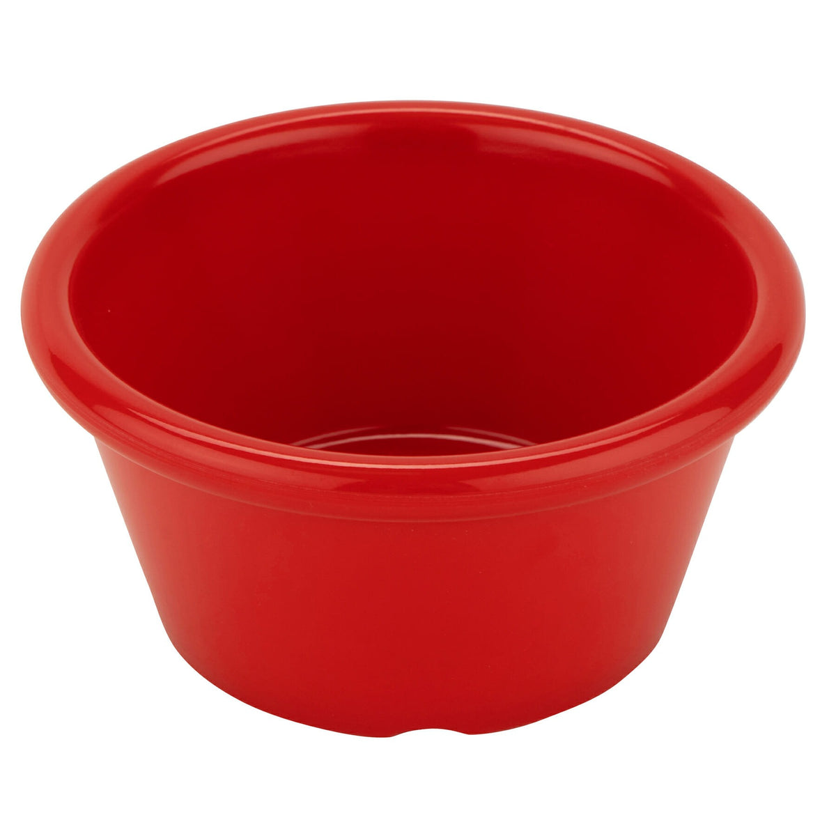 G.E.T. Enterprises S-660 Melamine Ramekin, 6 oz., 48/Case - Red