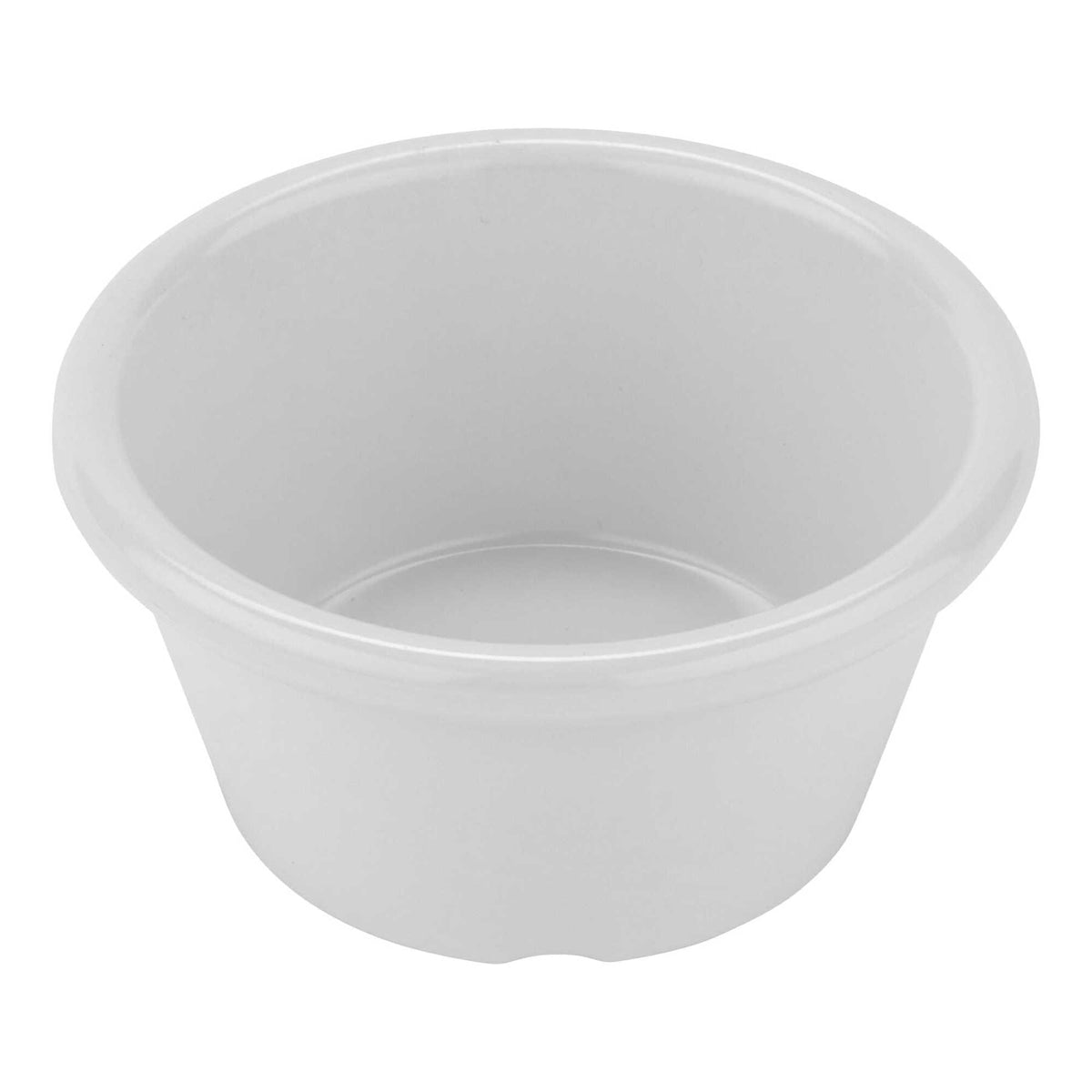 G.E.T. Enterprises S-660 Melamine Ramekin, 6 oz., 48/Case - White