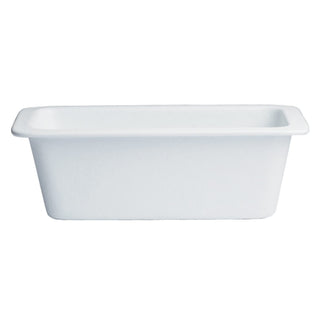cheforward SH.AZC-1703BLU Terra Cotta Tray, 4 3/4" x 7 7/8", Blue, 12/Case - Default Title