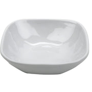 G.E.T. Enterprises SB-14 GET Arctic Mill Melamine Bowl, 14 oz., White, 24/Case - Arctic Glazed Irregular