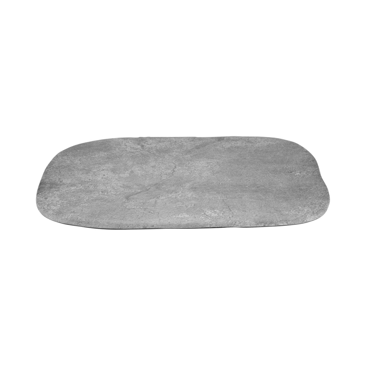 G.E.T. Enterprises GET Moonstone Melamine Platter, Gray - 21 1/4"