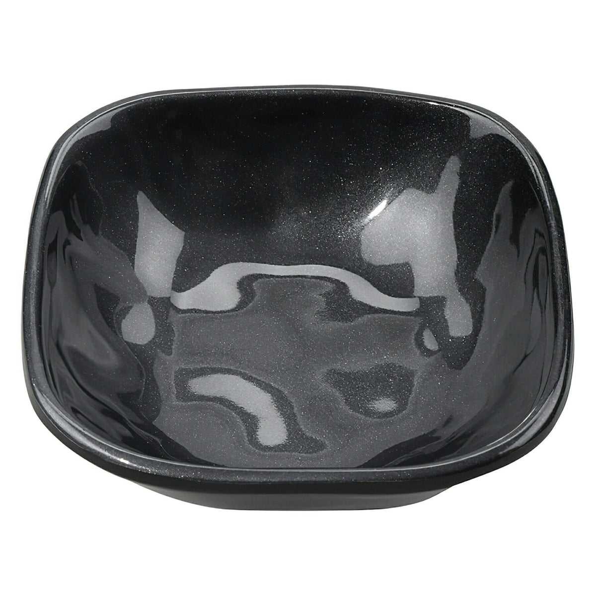 G.E.T. Enterprises GET Cosmo Melamine Nappie Bowl, Black - 5 oz.