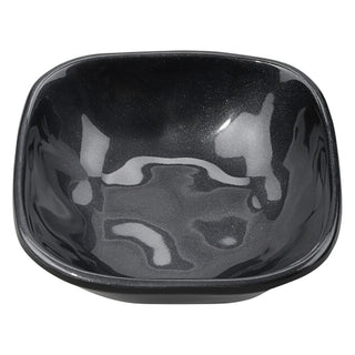 G.E.T. Enterprises SCS-9-CSS GET Cosmo Melamine Plate, 9 1/2" x 9 1/2", Black, 12/Case - Default Title