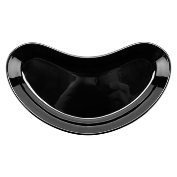 G.E.T. Enterprises SD-07-BK Melamine Side Dish, 8 3/4" Long, Black, 24/Case - Default Title