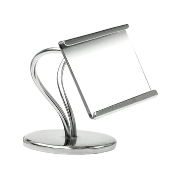 G.E.T. Enterprises SGN Metal Card Holder, Silver - 3 1/2"