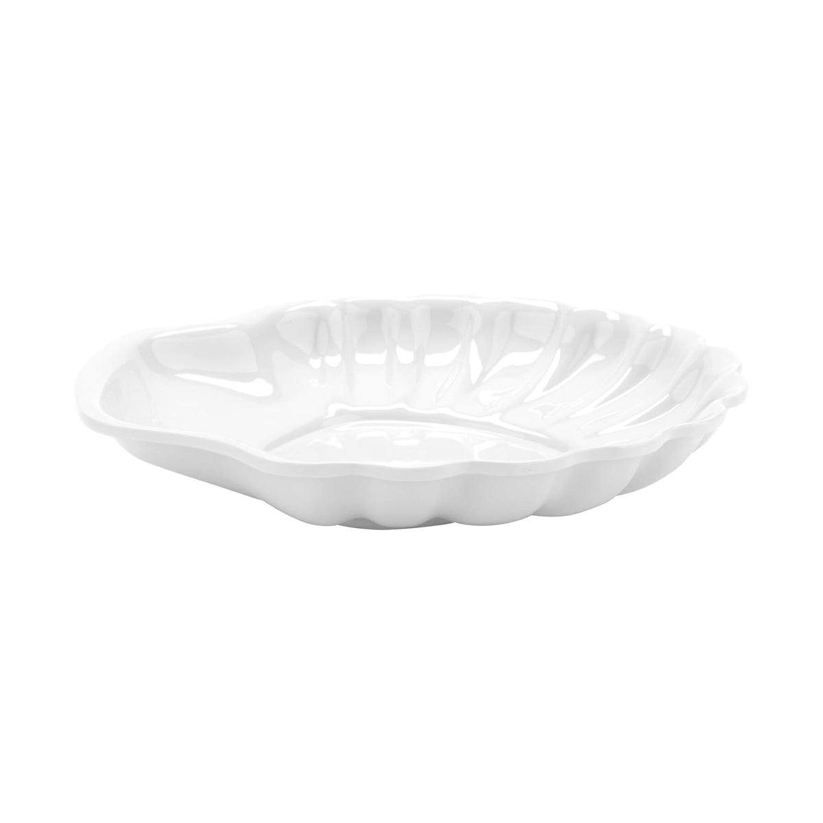 G.E.T. Enterprises SH-10-W SAN Plastic Plate, 10" Diameter, White, 12/Case - photo 2