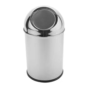 G.E.T. Enterprises SSTB-11 Stainless Steel Trash Can, 6 3/4" Diameter, Silver - Default Title