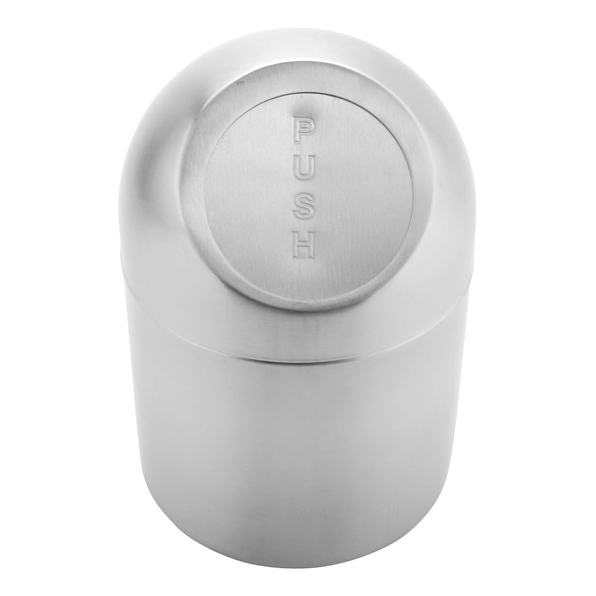 G.E.T. Enterprises SSTB-6 Stainless Steel Trash Can, 4 3/4" Diameter, Silver - photo 2