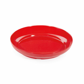G.E.T. Enterprises ST-12-1-R Melamine Tray, 12" Diameter, Red, 12/Case - Default Title