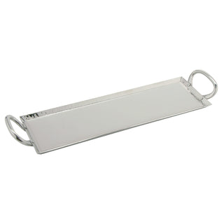G.E.T. Enterprises SSTPD Stainless Steel Serving Tray, 3/8" High, Silver - 6"