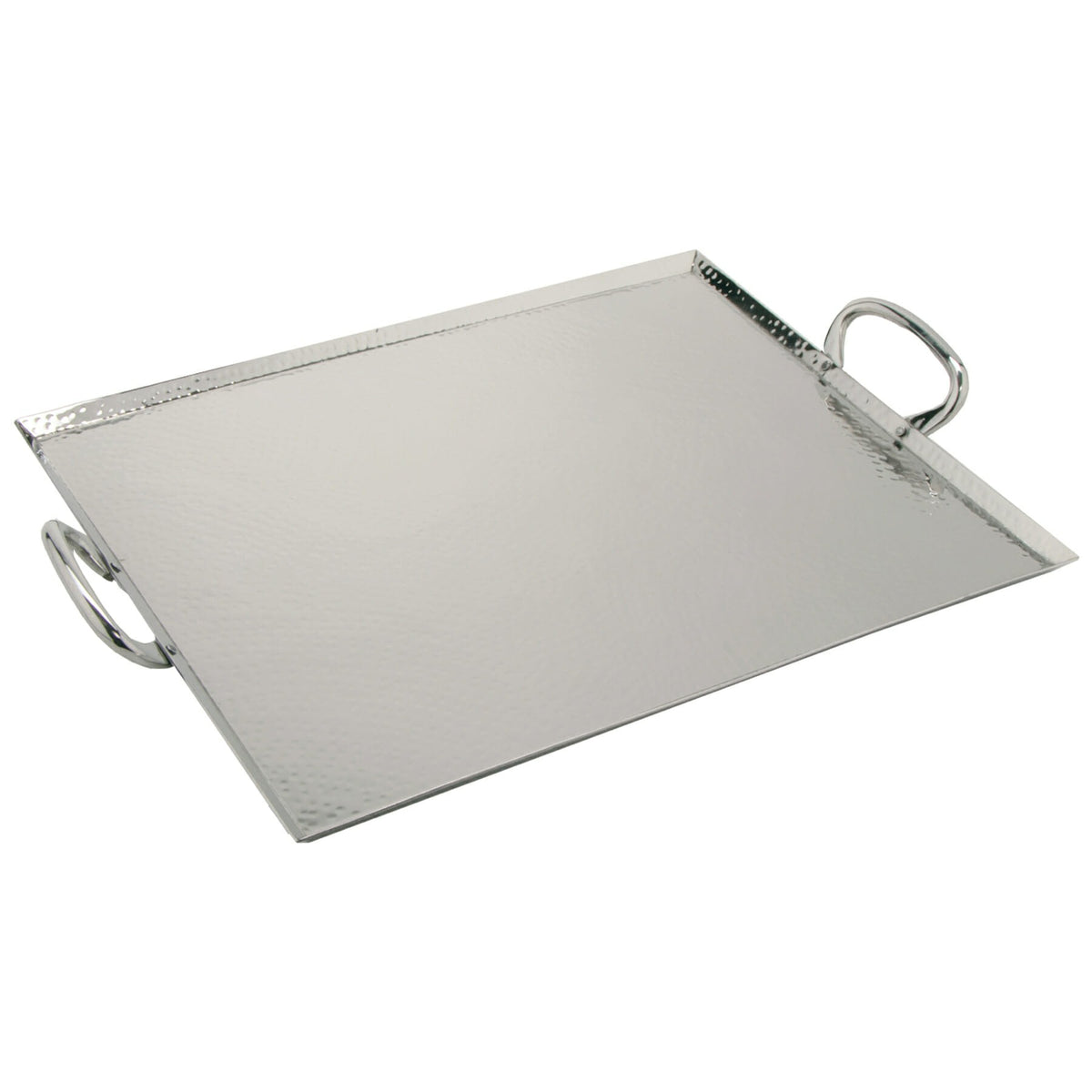 G.E.T. Enterprises SSTPD Stainless Steel Serving Tray, 3/8" High, Silver - 15"