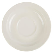 G.E.T. Enterprises SU-4-DI GET Diamond Ivory Melamine Saucer, 4 1/2" Diameter, 48/Case - Default Title